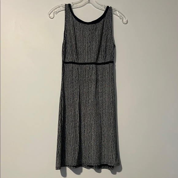 es.se Dresses & Skirts - Black and‎ Gray Sleeveless Sheath Midi Dress Made in U.S.A